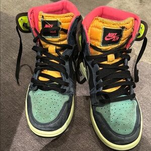 Nike Air Multicolor High-Top Sneakers